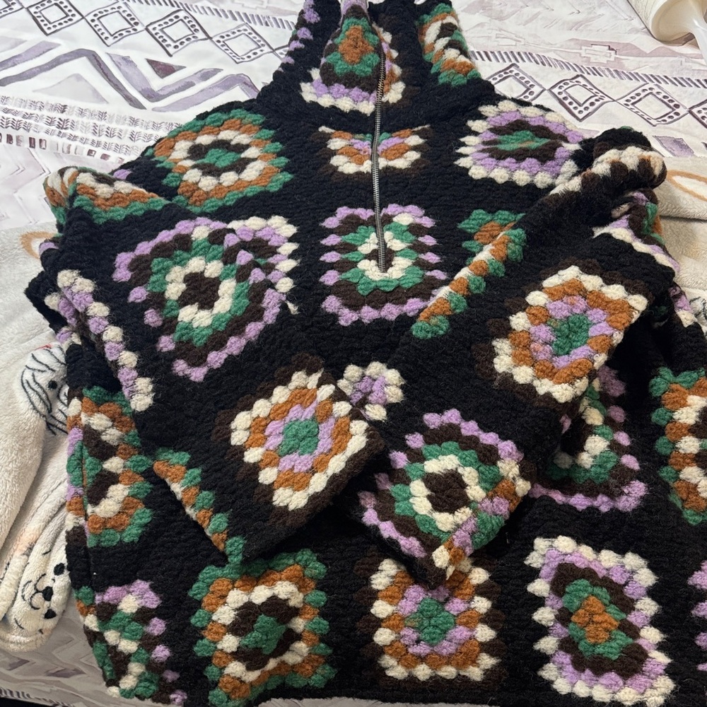 Samsoe Multicolor Patterned Sweater - image 7